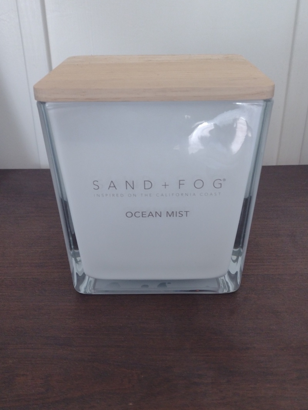 Sand + Fog Ocean Mist 4 Wick Candle - White